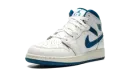 Air Jordan 1 Mid SE GS "INDUSTRIAL BLUE" FN7432 141