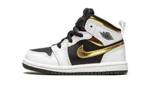 Jordan 1 Mid TD "White / Gold"