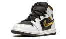 Jordan 1 Mid TD "White / Gold"