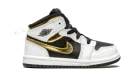 Jordan 1 Mid TD "White / Gold"