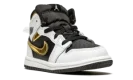 Jordan 1 Mid TD "White / Gold"