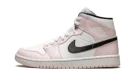 AIR JORDAN 1 MID WMNS "Barely Rose"