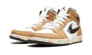 Air Jordan 1 Mid SE "Brushstroke"