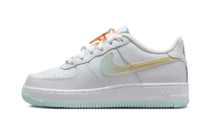 Air Force 1 Low LV8 GS "White Glacier Blue Multi-Color"
