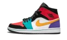 Air Jordan 1 Mid "Multicolor" 554724 125
