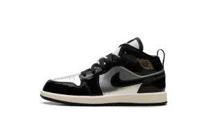 Jordan 1 Mid SE PS "Black Metallic Silver Sail Metallic Gold" FZ3937 001