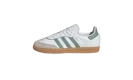 Samba OG GS "Cloud White Silver Green"