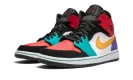 Air Jordan 1 Mid "Multicolor" 554724 125