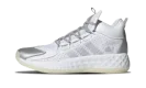 Pro Boost Mid "White Silver Metallic"