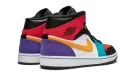 Air Jordan 1 Mid "Multicolor" 554724 125