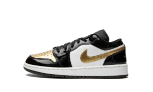 Air Jordan 1 Low SE GS "Gold Toe"