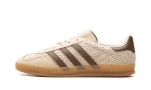 Gazelle Indoor "Cream/Brown Knit"
