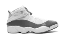 Jordan 6 rings "White / Cool Grey" 322992 121