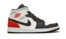 Jordan 1 Mid SE "Red Black Toe" 852542 100