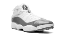 Jordan 6 rings "White / Cool Grey" 322992 121