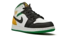 Air Jordan 1 Mid SE GS "Laser Orange / Lucky Green"