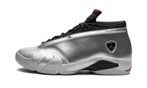 AIR JORDAN 14 LO WMNS "Metallic Silver"