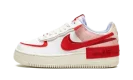 AIR FORCE 1 LO SHADO MNS WMNS "Red Cracked Leather"