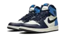 Air Jordan 1 Retro High OG "Obsidian/University Blue" 555088 140