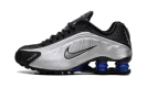 Shox R4 WMNS "Metallic Silver Black Racer Blue"