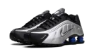 Shox R4 WMNS "Metallic Silver Black Racer Blue"