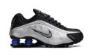 Shox R4 WMNS "Metallic Silver Black Racer Blue"