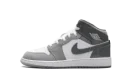 Jordan 1 Mid GS "White Medium Cool Grey"