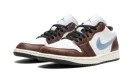 Air Jordan 1 Low SE "Embroidered Swoosh - Mocha"