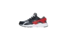 Huarache Run Little Kids Style "Dark Smoke Grey/University Red"