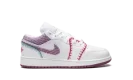 Jordan 1 Low GS "White Light Bordeuax"
