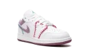 Jordan 1 Low GS "White Light Bordeuax"