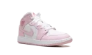 Jordan 1 Mid GS "Pink Foam Fire Red"