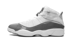 Jordan 6 rings "White / Cool Grey"