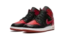 Air Jordan 1 Mid GS "Bred Text" DM9650 001