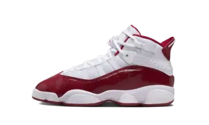 Jordan 6 Rings GS "White Team Red" 323419 165