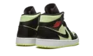 AIR JORDAN 1 MID SE WMNS "Barely Volt / Chile Red" CV5276 003