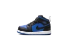 AIR JORDAN 1 MID TD "BLACK ROYAL BLUE"