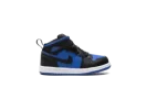 AIR JORDAN 1 MID TD "BLACK ROYAL BLUE"