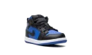 AIR JORDAN 1 MID TD "BLACK ROYAL BLUE"