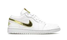 AIR JORDAN 1 LO SE WMNS "White Metallic Gold"