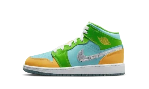 Jordan 1 Mid SE GS "Recycled Grin"