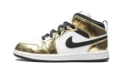 AIR JORDAN 1 MID SE PS "Metallic Gold"