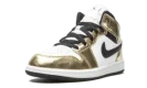 AIR JORDAN 1 MID SE PS "Metallic Gold"