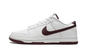 Dunk Low Retro "White Night Maroon"
