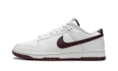 Dunk Low Retro "White Night Maroon"