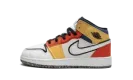 Air Jordan 1 Mid SE GS "Multi-Color Canvas" DV1316 100