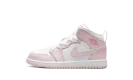 Jordan 1 Mid PS "Pink Foam Fire Red White"