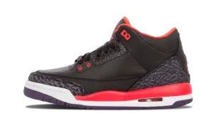 Air Jordan 3 Retro GS "Crimson" 398614 005