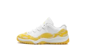 Air Jordan 11 Low PS "Yellow Snakeskin" 580522 107