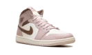 Jordan 1 Mid WMNS "Pink Oxford Brown"